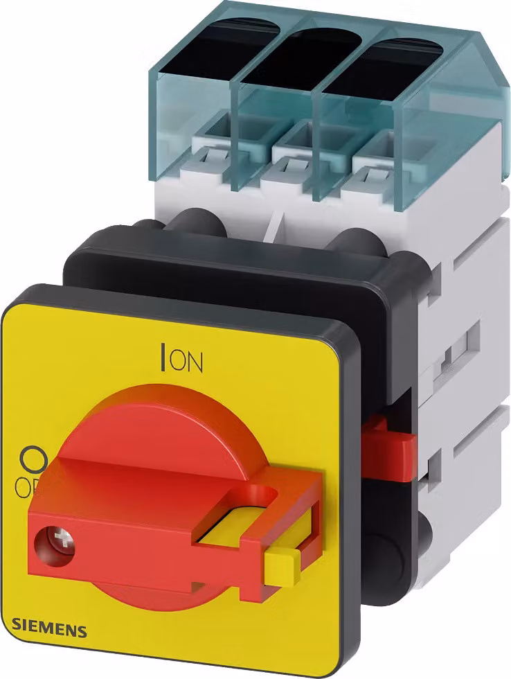 Interruttore sezionatore Siemens 3LD3, Iu 25 A, interruttore principale a 3 poli 3LD31500TK13