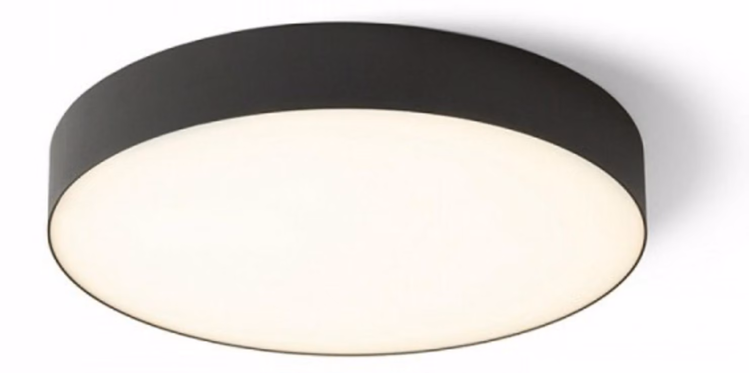 RED - DESIGN RENDL RENDL LARISA R 40 Lampada da soffitto nera 230 V LED 50 W 3000 K/4000 K/6500 K R14362