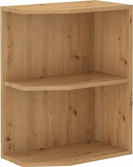 Armadietto inferiore ad angolo MALILA - larghezza 30 cm, rovere artisan