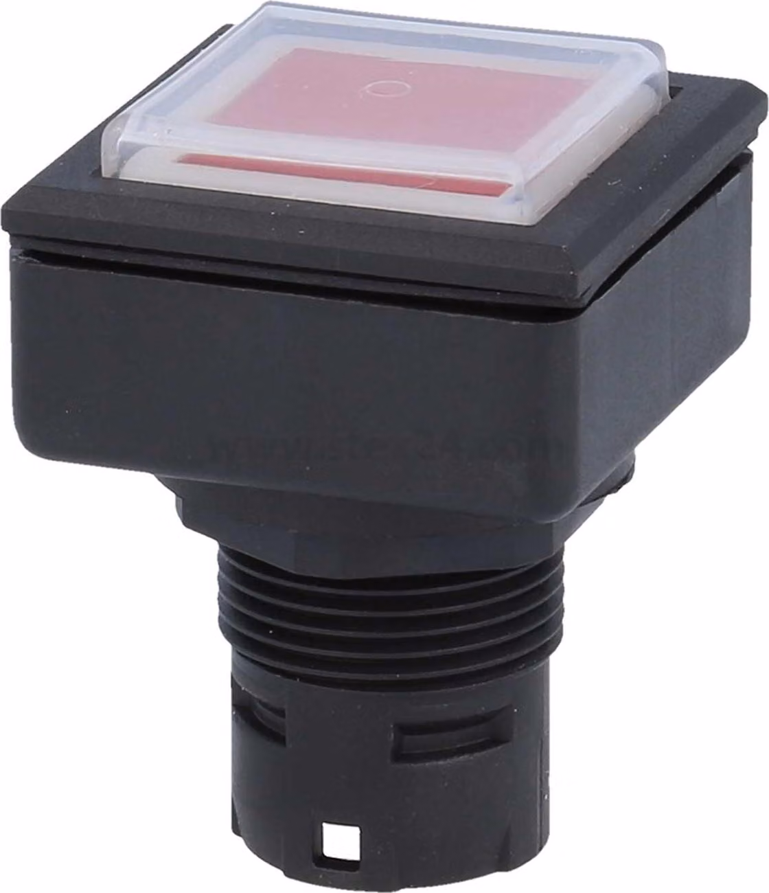 Georg Schlegel Pulsante a membrana a corsa breve illuminabile, quadrato, QUARTRON-JUWEL Corsa 3,0 mm - 1 pezzo