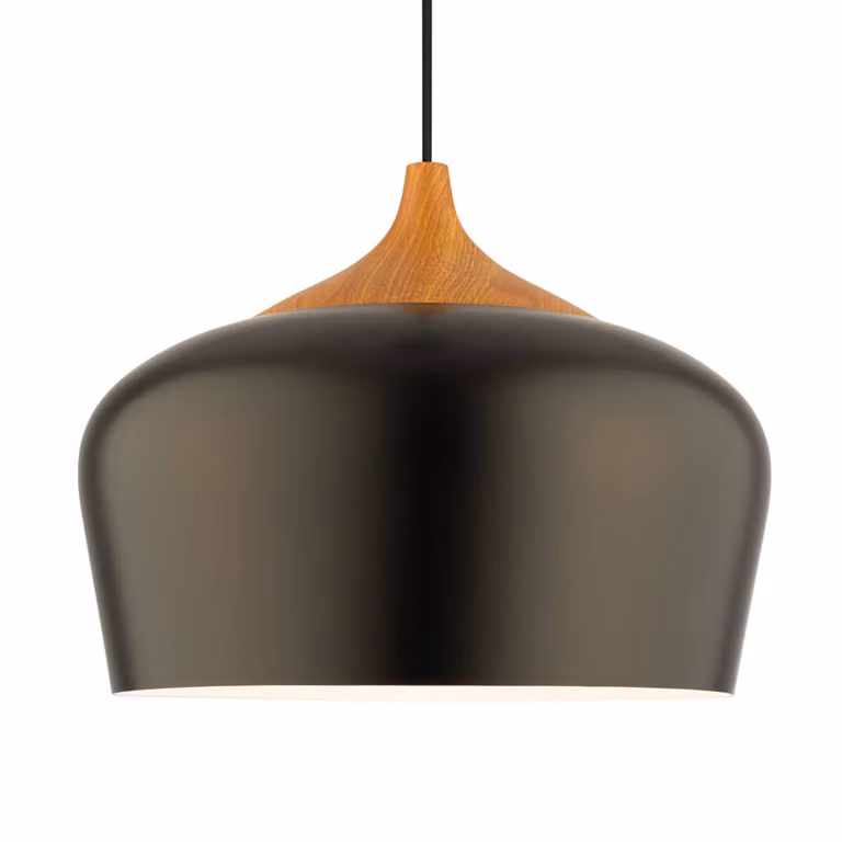 Aluminor Lampada a sospensione Voltige, dimmerabile, Nero, Soggiorno / Sala da pranzo, Metallo, Scandinavo, Lampada a sospensione