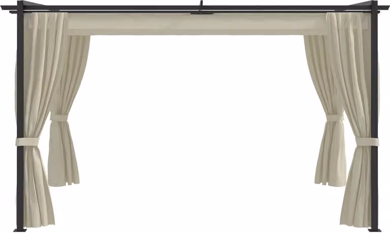 Gazebo 4x3 m Crema