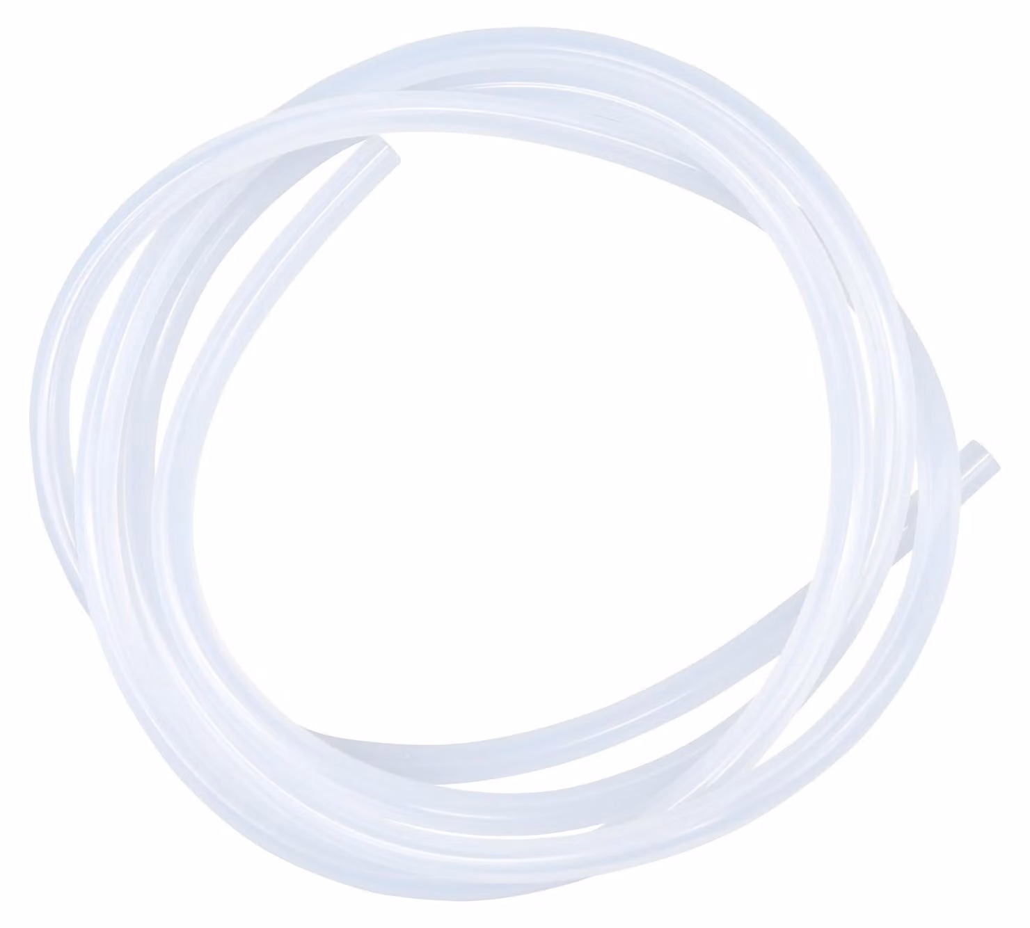 Tubo in silicone, 4 mm x 8 mm, lunghezza 3 metri, adatto al contatto con alimenti, flessibile e trasparente