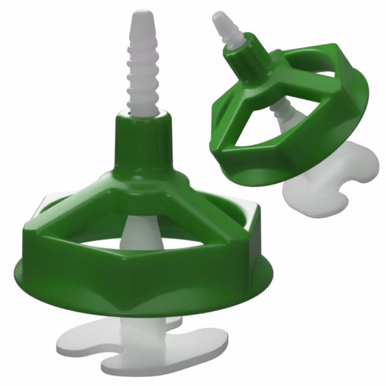 Sistema di livellamento per piastrelle, supporto per la posa, set professionale di livellamento per piastrelle da parete e pavimento, larghezza della fuga, distanziatori per piastrelle riutilizzabili, 1,5 mm - grigio, 150 pezzi