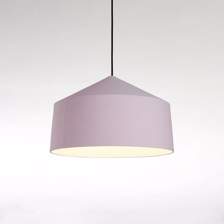 MARSET Lampada a sospensione Zenc, dimmerabile, Violetto / Fucsia / Rosa, Soggiorno / Sala da pranzo, Plastica, Design, Lampada a sospensione