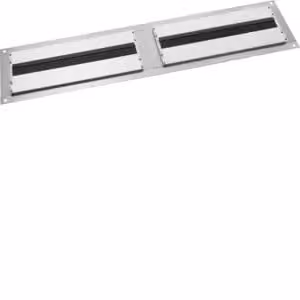 Griglia di fondo Hager con spazzole 1100x400 zincata M-BBB11040