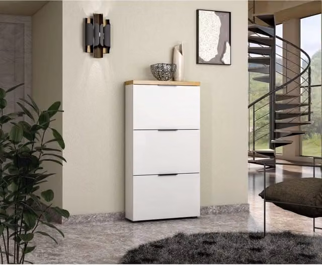Scarpiera con 3 ribalte IDEA 24 made in Italy