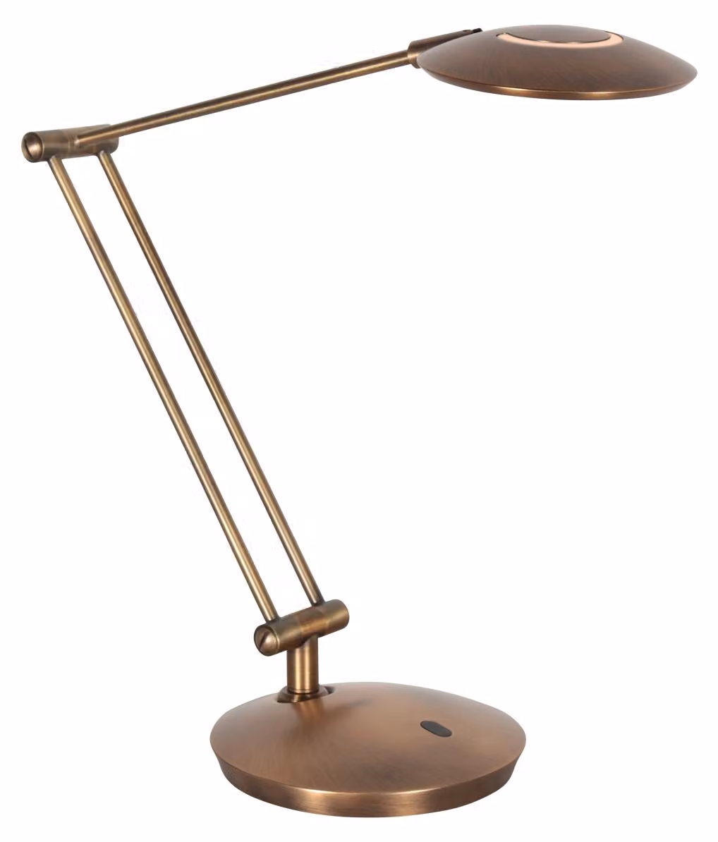 Lampada da tavolo - bronzo - Zenith2 - plastica metallo - Ø 15cm - LED - 4393BR - Steinhauer Exclusive
