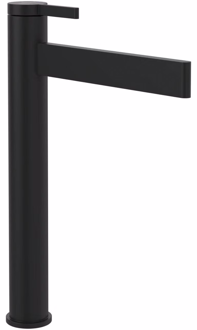 Villeroy & Boch Miscelatore da lavabo rialzato Dawn 38x311x223 mm senza set di scarico, nero opaco, 1 pz.