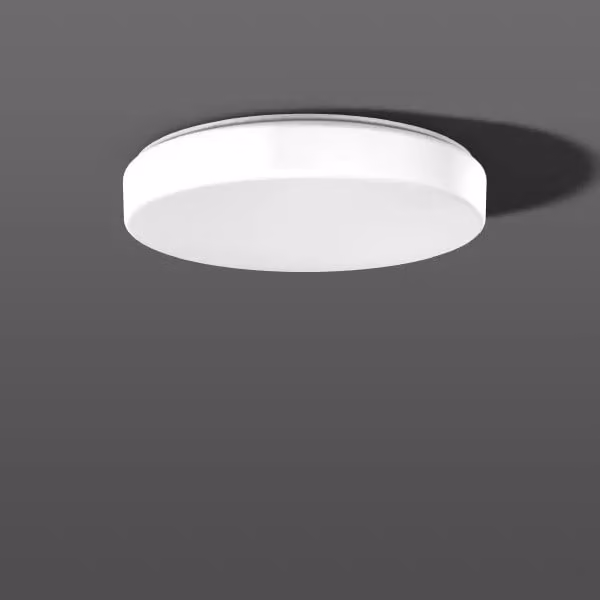 RZB Flat Polymero Kreis, LED, 4000 K, 2600 lm, IP40, bianco