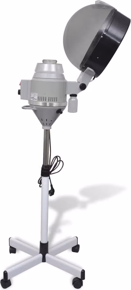 Vaporizzatore Capelli Parrucchiere con Base a Ruote