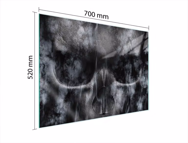 Piastra Di Protezione In Vetro Per Levi 70X52