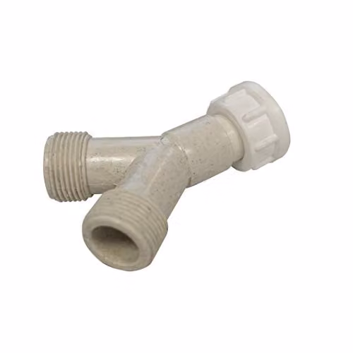 IDRO-BRIC Raccordo a Y per Carico Lavatrice 3/4"F in Polipropilene
