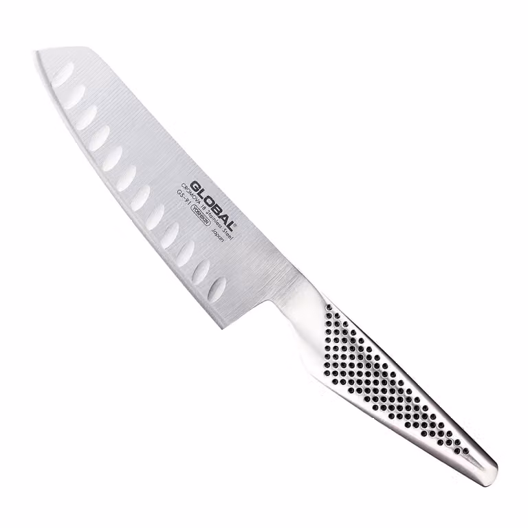 Coltello verdure alveolato cm 14 serie GS di Global (ex GS-39)