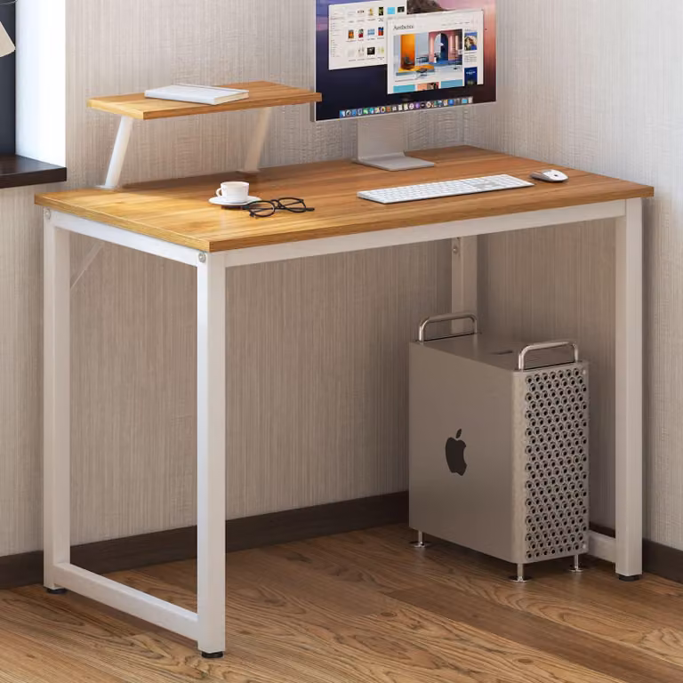 Scrivania per computer, stabile, dimensioni 100 x 50 cm, ideale per l'uso domestico