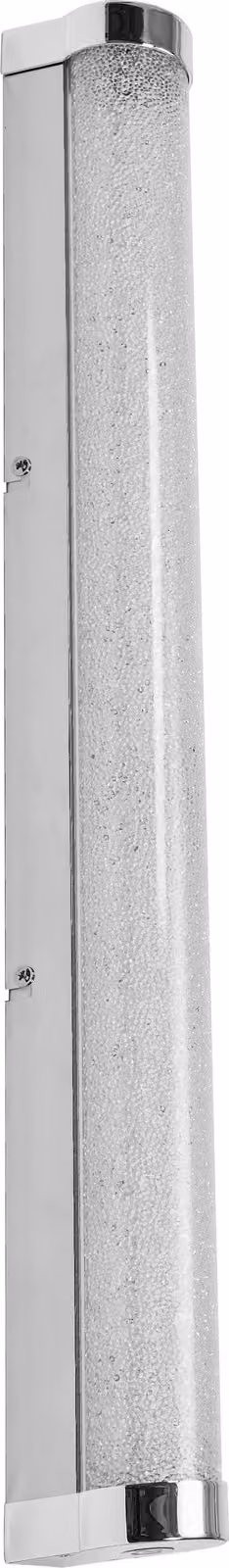 OSRAM ORBIS Tube LED specchio/parete, cromo, vetro con effetto bolla, 12W, 1200lm, dimmerabile, 3000/4000K regolabile tramite interruttore a parete, diametro 60cm, protezione IP44 contro corpi estranei/spruzzi d'acqua