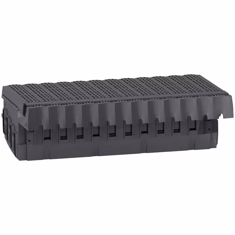 Schneider Electric PrismaSeT-P, Linergy FC, blocco di alimentazione, 4x ComPacT NSX100-250 3pin, senza collegamento alla sbarra Linergy BS/LGY/LGYE LVS04407