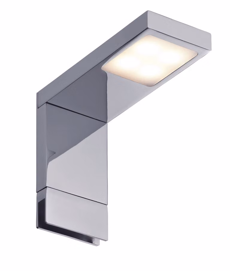 Paulmann Galeria, cornice illuminata a LED, 4,2W, colore cromato, 230V, metallo