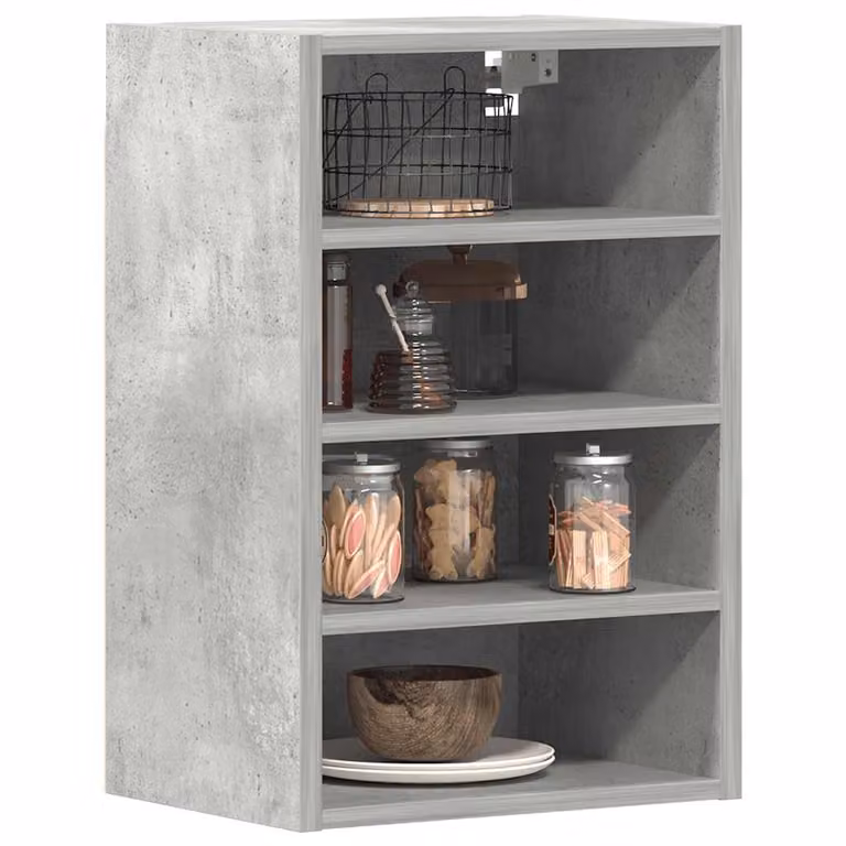 Pensile da cucina moderno vidaXL Riga Grigio Cemento L: 40 cm, P: 29,5 cm, H: 60 cm