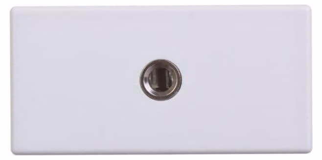 Contatto Simon K123B/9, bianco, plastica, IP20, 22,5 mm, 36 mm, 45 mm