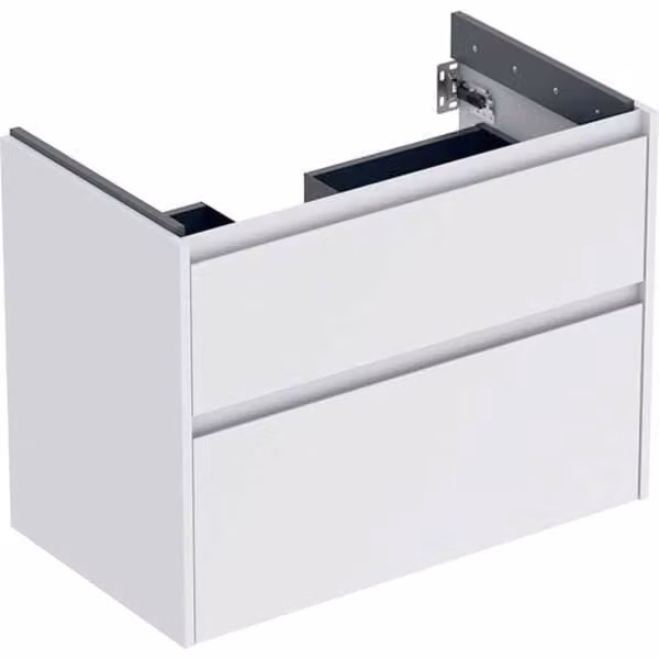Geberit Renova Plan armoire sous lavabo, avec deux tiroirs, 79,4x60,6x44,6cm, 504.030.00.1, 504.030.00.1