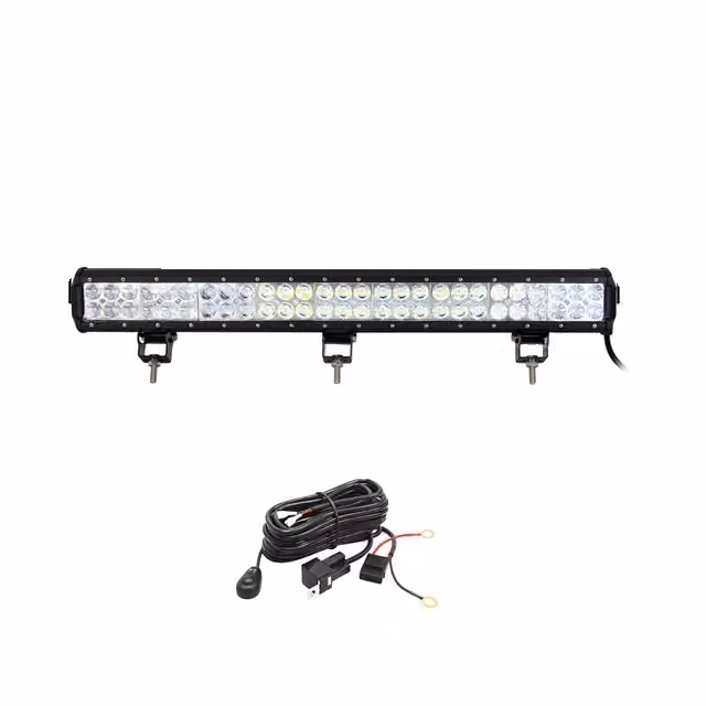 Luce da lavoro a LED, 126W 288W combinazione flood-spot, lampada off-road, 25in 162W con cavo