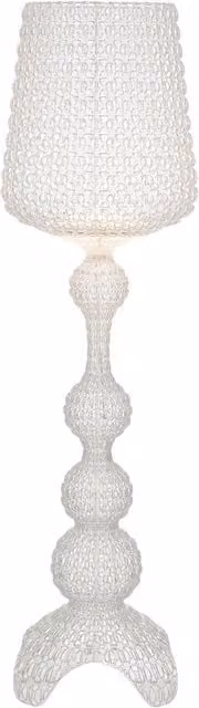 Lampada da terra Kartell Kabuki con tecnologia LED dimmabile in plastica per esterno e interno