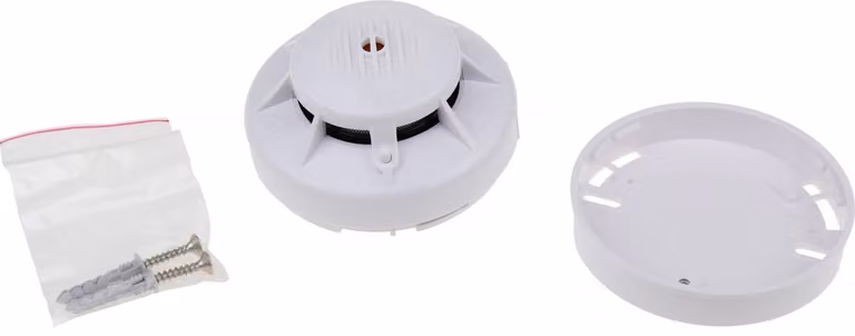 FITO - Mini rivelatore di fumo interconnesso, senza fili, al litio 3v fisso 10ans - ASD10QR