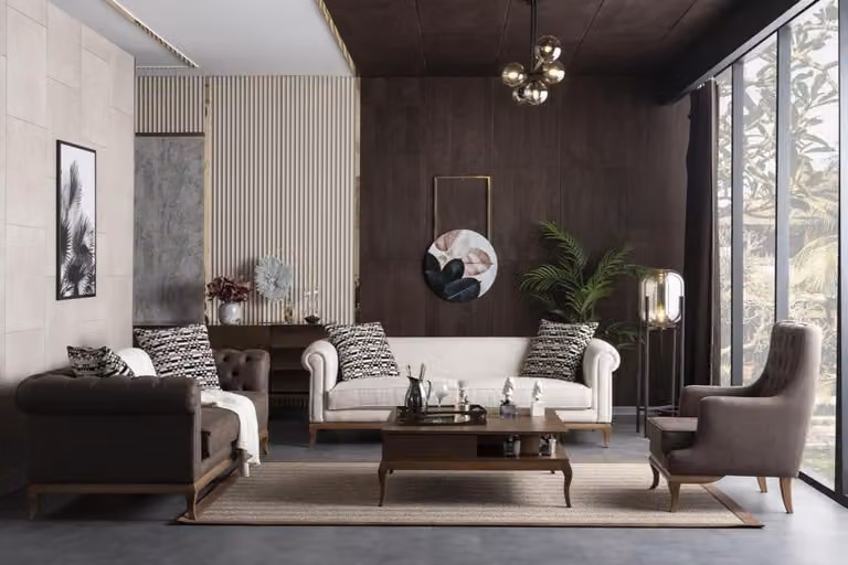 Couchgarnitur Sofagarnitur Wohnzimmer Sofas 3 Sitzer Sessel Couchtisch