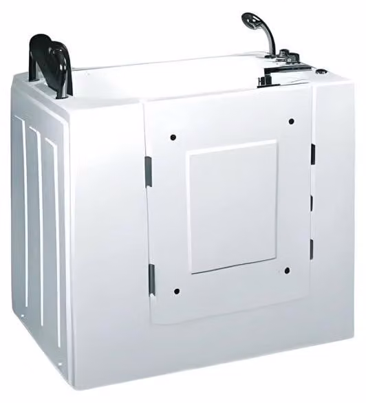 Komfortbadewanne Badewanne Sitzbadewanne mit Tür Pflegebadewanne Bad 100x78 cm