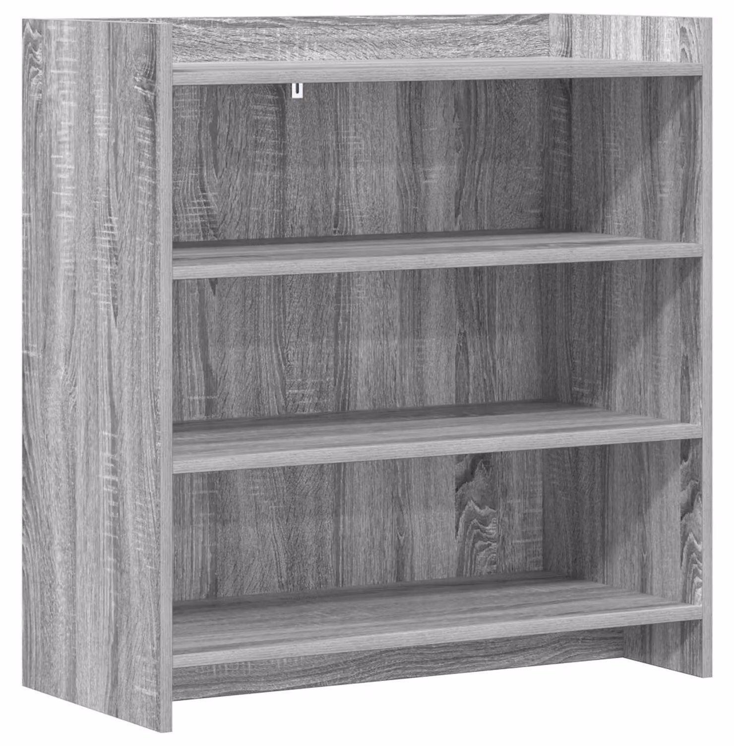 Mobiletto servitore, colore grigio Sonoma, dimensioni 75 x 36 x 80 cm, realizzato in legno composito