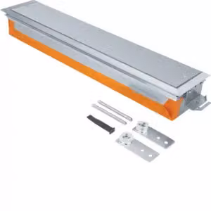 Hager BKWE600080, Copertura terminale, Zama, Acciaio, Zincato, EN50085-2-2, 600 mm