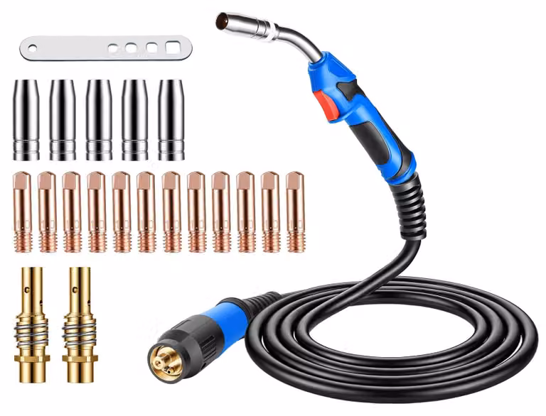 Kit laser MIG/MAG da 20 pezzi, completo di set di tubi