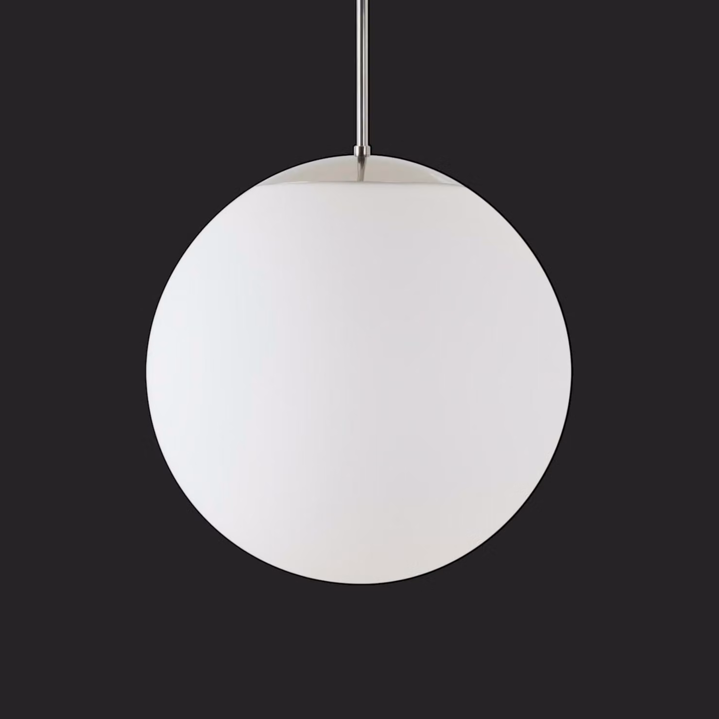 OSMONT ISI72182 ISIS P3 PM-M HP apparecchio a sospensione acciaio inox / bianco IP40 3000 K 52W LED combinazione di emergenza 3 h