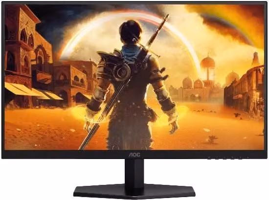 Monitor PC AOC G4 25G42E da 24.5 pollici Full HD IPS, Nero e Rosso