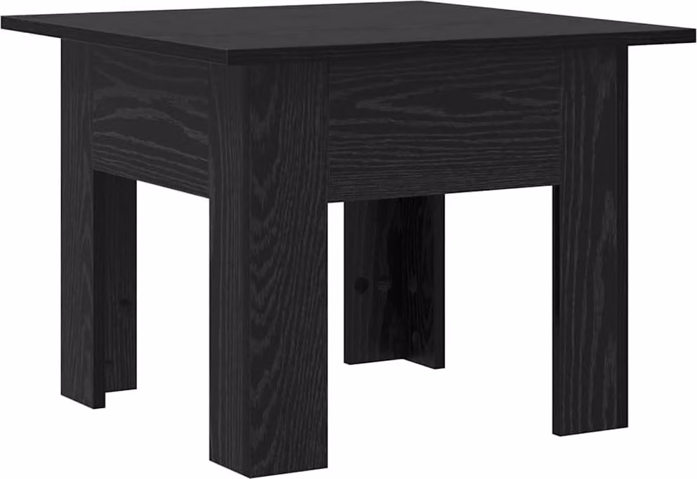 Tavolino da salotto Rovere Nero 55 x 55 x 42 cm