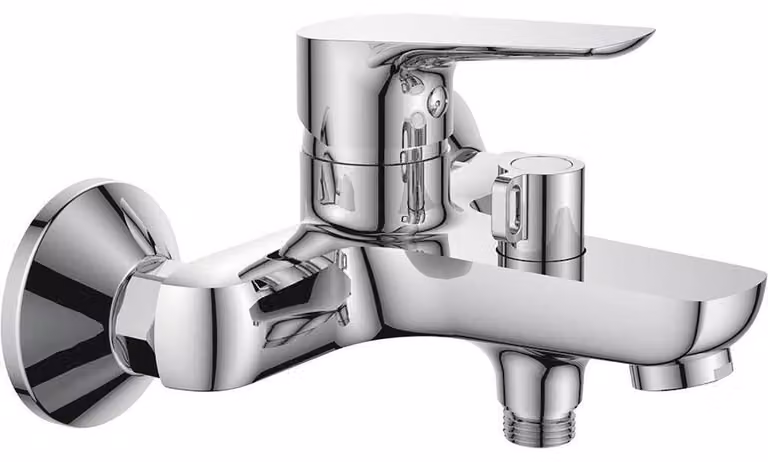 Aqualine Lotta - Miscelatore per vasca da bagno, cromo LT610