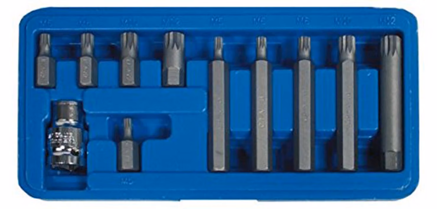 Set multidenti in acciaio SW da 11 pezzi 04415L