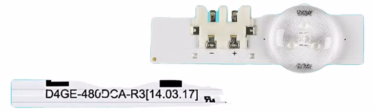 Strisce di retroilluminazione a LED, lunghezza 1005 mm, tensione 3V, 9 LED per striscia, certificate CE, compatibili con diversi modelli