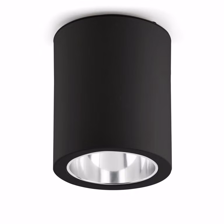 Plafoniera nera Pote 1 lampadina