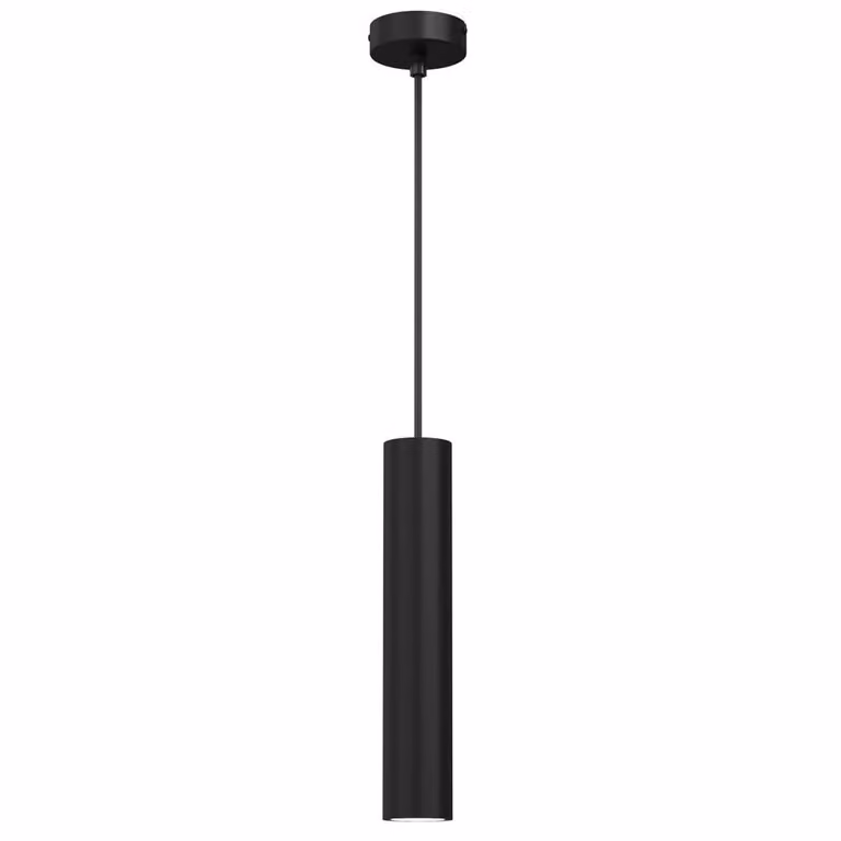 Raito tubo nero lampada a sospensione 1xGU10 8W Luminex