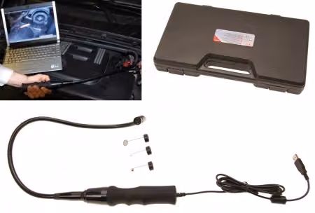 BGS 63220 Endoscopio USB con illuminazione a LED