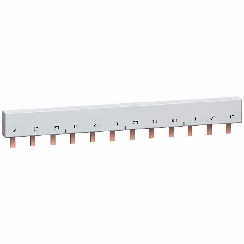 Schneider Electric Barra di fase con ponticello per C60SP, UL 1077, 1 polo, 63 A, 12 moduli, passo 18 mm 10285