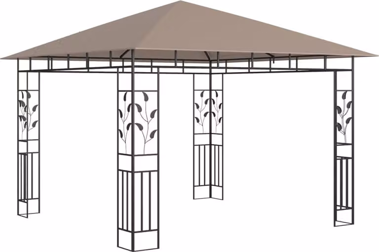Gazebo con Zanzariera 3x3x2,73 m Talpa 180 g/m²