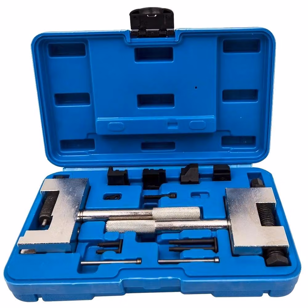 Kit di strumenti per la sostituzione della catena di distribuzione, ricambio di alta qualità, compatibile con modelli Mercedes e Chrysler, supporta diversi codici motore, set di strumenti completo, design intuitivo