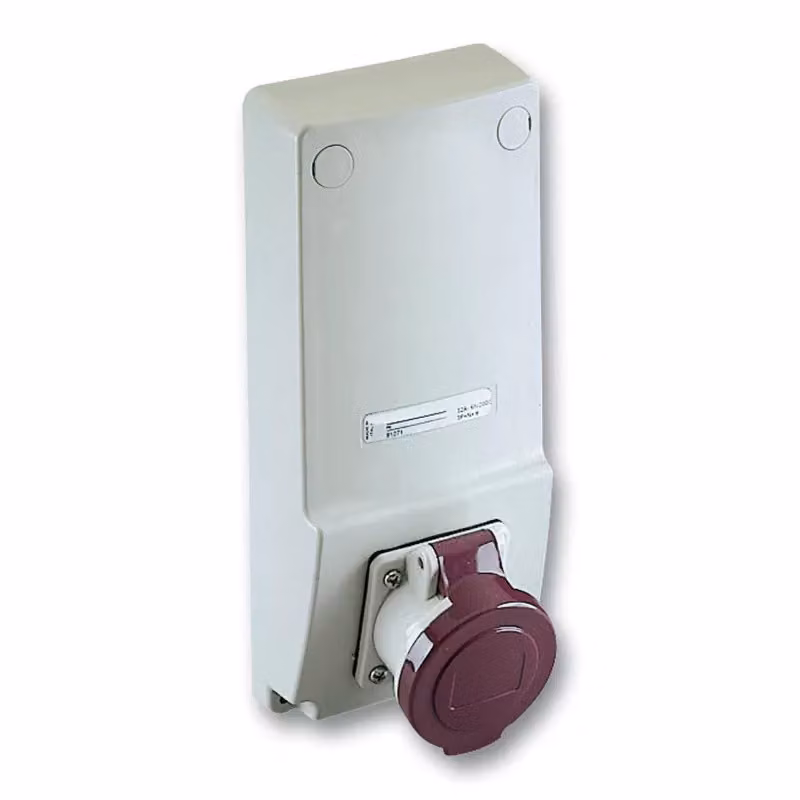 Presa Schneider Electric UNIKA con blocco di sicurezza, 16 A, bipolare, 230-240 V, IP44, 50-60 Hz, 82026