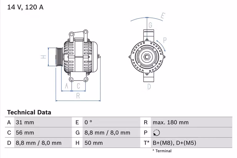 Generatore BOSCH
