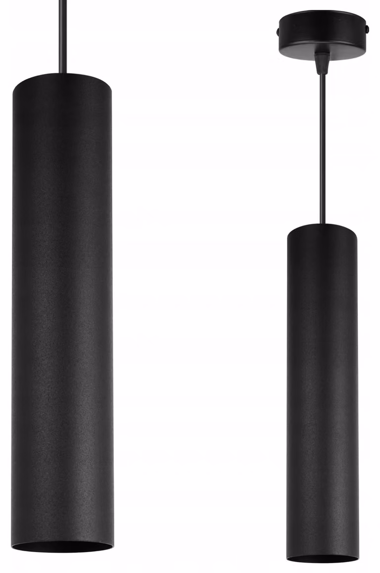 Moderna Lampada A Sospensione Lampada A Led Nera