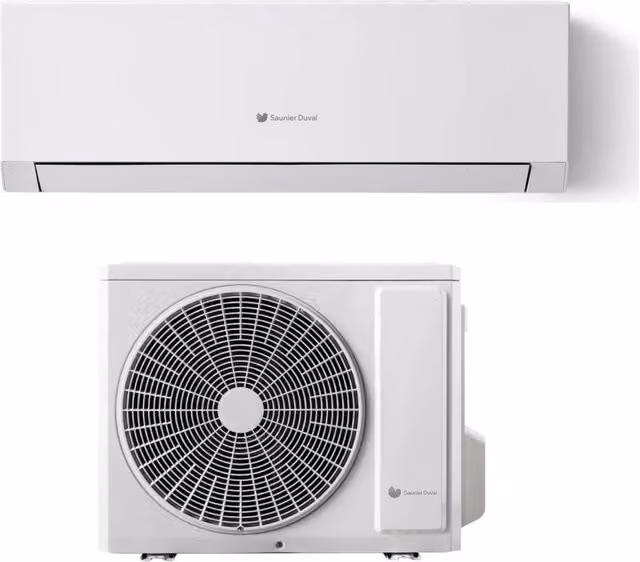 Condizionatore Split Mobile Hermann Saunier Duval VivAir Max 24000 Btu SDHP 1-065 WN R-32 Bianco con Wi-Fi Integrato e Classe Energetica A++