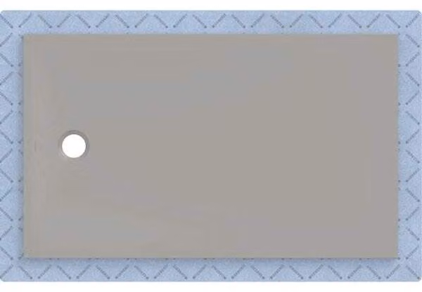 Geberit CleanFloor30 surface de douche, intégrée, avec voile d'étanchéité, 150x90cm, 551.016.29.1, 551.016.29.1